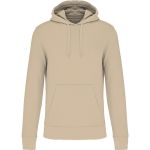 Men's ecological sweatshirt with hood Kariban K4027 white