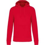Men's ecological sweatshirt with hood Kariban K4027 white