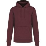 Men's ecological sweatshirt with hood Kariban K4027 white
