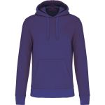Mikina pánská ekologická s kapucí Kariban K4027 deep purple 4XL - 5XL