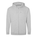 Mikina s kapucí Just Hoods Zoodie AWJH050 heather grey 3XL - 5XL