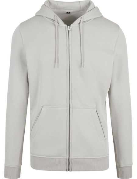Build your Brand BY012 white heavy cotton hoodie