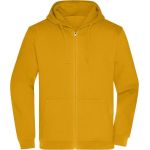 Mikina pánská s kapucí Daiber JN756 gold yellow 4XL-5XL