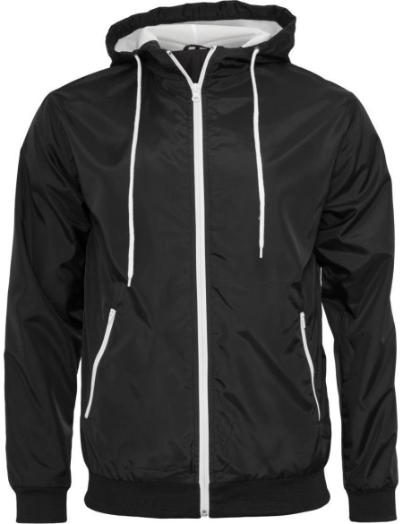 Windbreaker Build your Brand BY016 black/white
