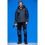 Bunda pracovní zimní softshellová Strong James Nicholson JN824 carbon/black 4XL-6XL