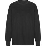 Oversized organic long-sleeved T-shirt Neutral T60050 white