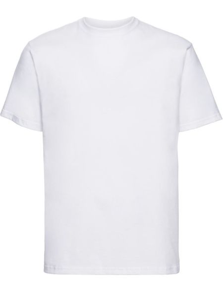 Authentic Russell Athletic 180M white heavyweight cotton t-shirt