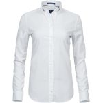 Women's Oxford Perfect long sleeve shirt TeeJays TJ4001 white