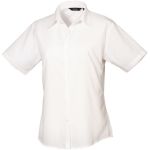Košile dámská popelínová Easy Care Premier PR302 white