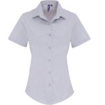 Damen-Elastikshirt Premier PR346 weiß