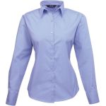 Košile dámská popelínová Easy Care Premier PR300 mid blue