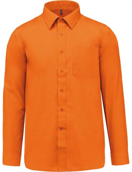 Poplin shirt Jofrey Kariban K545 white