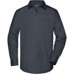 Slim fit poplin shirt with long sleeves Daiber JN1372 white
