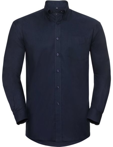 Shirt Oxford Easy Care Russell Athletic 932M white