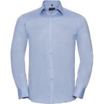 Russell Athletic 962M white herringbone shirt