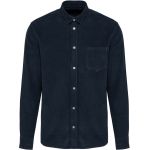 Corduroy shirt Kariban K599 washed brandy