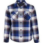 Sols Noah medium burgundy lined checkered shirt