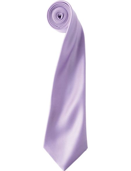 Satin-Krawatte Premier PR750 weiß