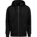 Unisex hoodie made of heavy cotton Untagged Movement OCS RCS Full Zip Hoodie white