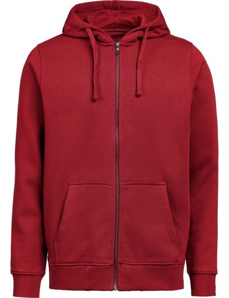 Mikina unisex s kapucí z těžké bavlny