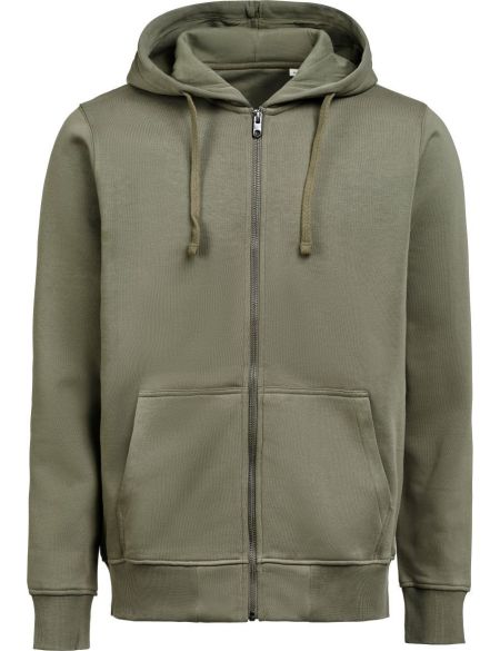 Mikina unisex s kapucí z těžké bavlny