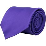 Kravata klasická Korntex KXTIE8 dark violet