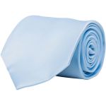 Kravata klasická Korntex KXTIE8 light blue