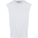 Weißes Tanktop aus schwerer Baumwolle von New Morning Studios