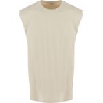 New Morning Studios white heavy cotton tank top
