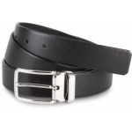 Opasek klasický kožený K-up KP807 black