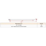 Classic leather belt K-up KP807 black