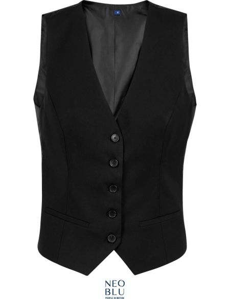 Women's vest Neoblu Max Women deep black