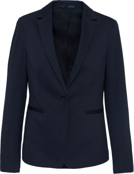 Women's blazer Kariban K6133 light grey heather