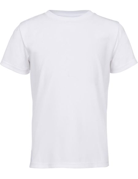 Sols Sprint Kids weiß Piqué-Sport-T-Shirt für Kinder