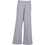 Schwarze Damen-Jogginghose von New Morning Studios mit weitem Bein
