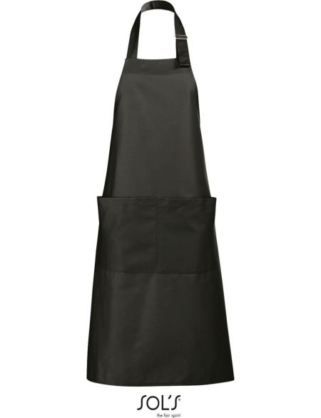 Apron with bib Sols Gala white