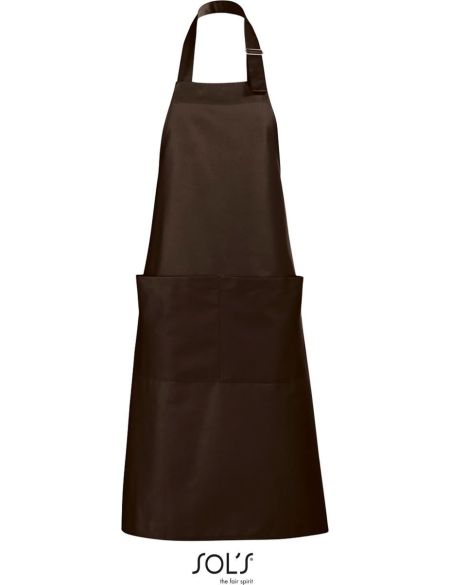 Apron with bib Sols Gala white