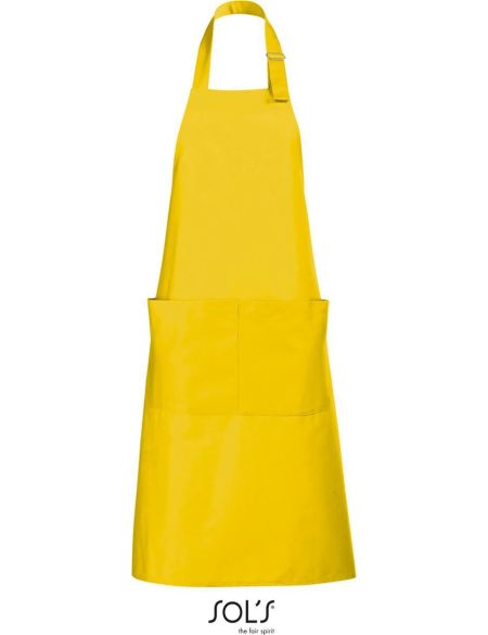 Apron with bib Sols Gala white