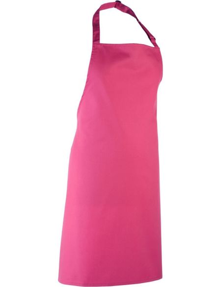 Schürze mit Latz, Farbe: Premier Weiß