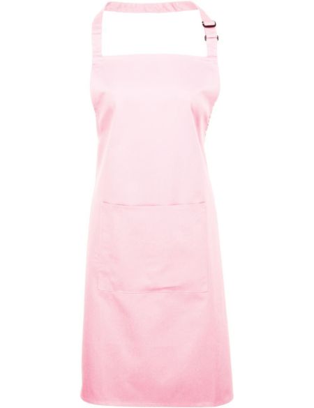 Bib apron with pocket Colours Premier PR154 white
