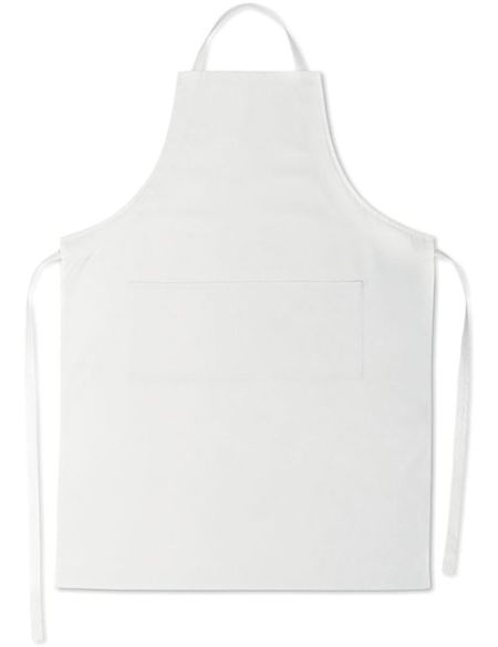 Apron with bib Sols Granada white