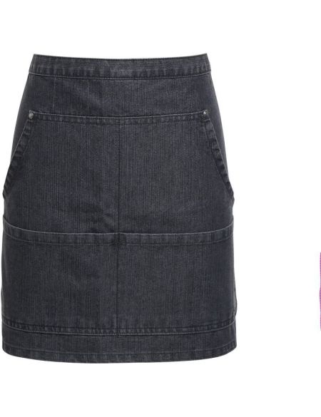 Zástěra do pasu krátká denim