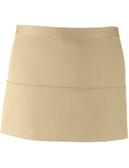 Short waist apron with pocket Colours Premier PR155 white
