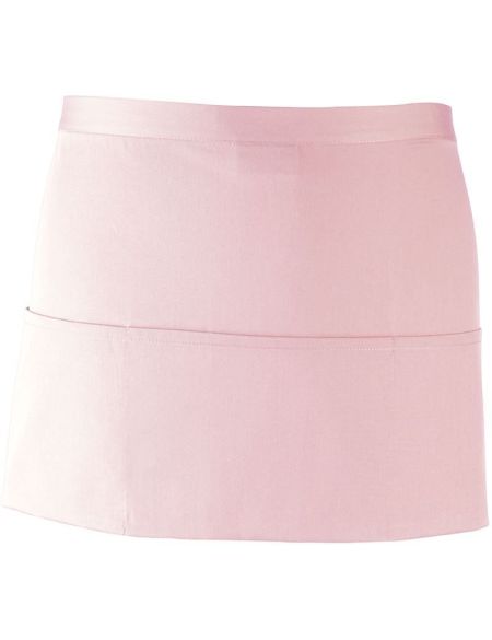 Short waist apron with pocket Colours Premier PR155 white