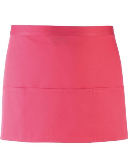 Short waist apron with pocket Colours Premier PR155 white