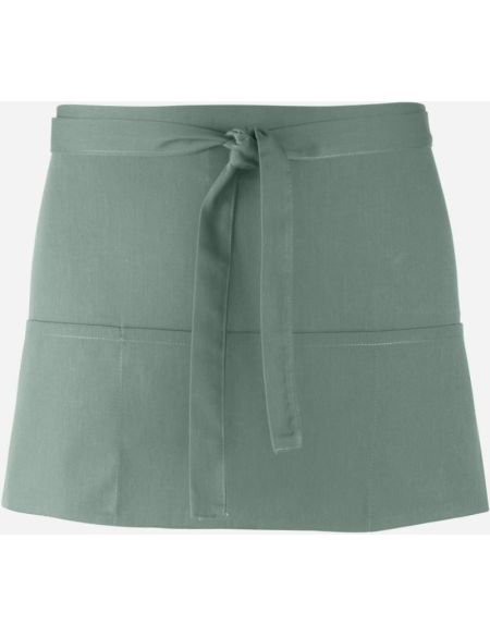 Short waist apron with pocket Colours Premier PR155 white