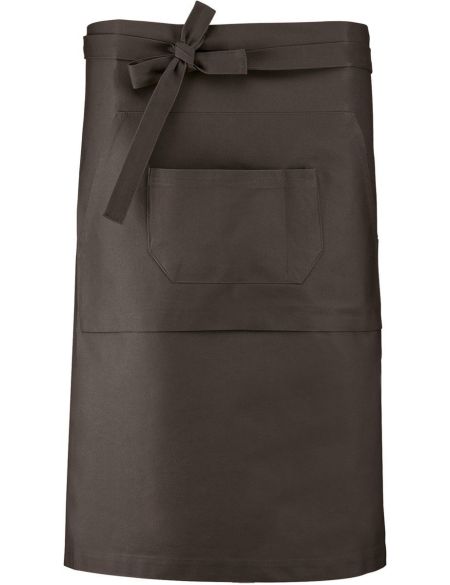 Mittellange Barschürze Kariban K887 weiß