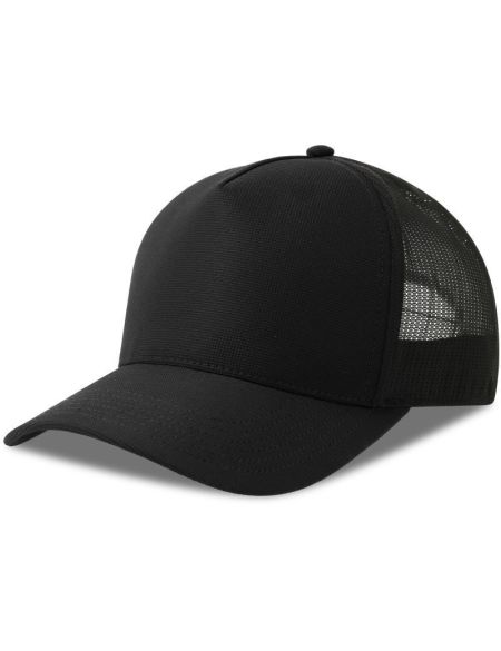 5-panel Trucker Cap Atlantis Dempo black/black