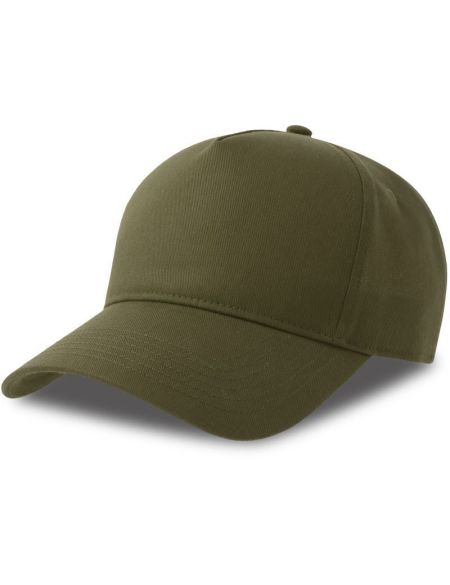 Atlantis Egon Baseballkappe mit 5 Panels, weiß