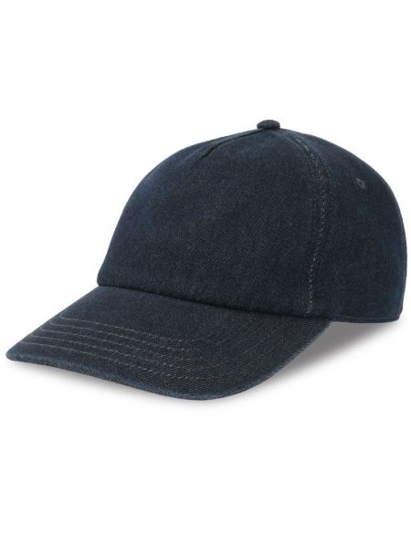 Kšiltovka 5 panelová denim Atlantis Iraya light denim
